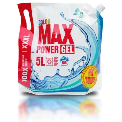 Max Power Mosógél 5l UTÁNTÖLTŐ COLOR