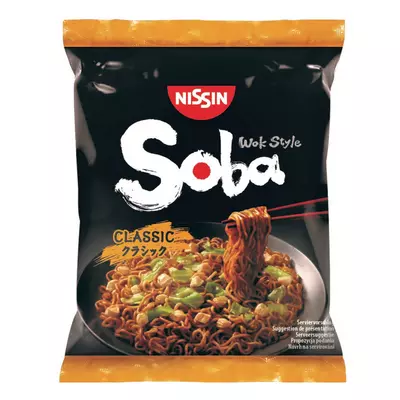 NISSIN SOBA Sült tészta 109g JAPÁN-CURRY