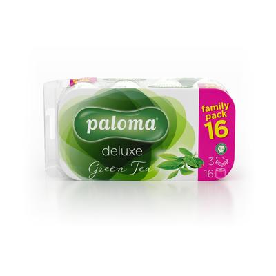 PALOMA Eü.papír 16tek. 3rétegű GREEN TEA DELUXE CARE