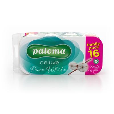 PALOMA Eü.papír 16tek. 3rétegű PURE WHITE DELUXE CARE