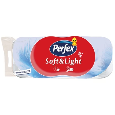 PERFEX SOFT&LIGHT Eü.papír 10tek. 3rétegű 85lap DUCI