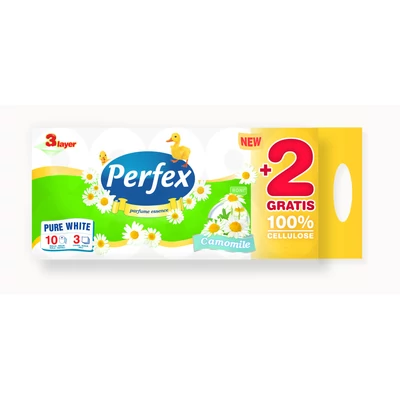 PERFEX Eü.papír 10tek. 3rétegű 115lap KAMILLA