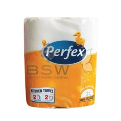 PERFEX Papírtörlő 2tek. 2rétegű BONI (SÁRGA)
