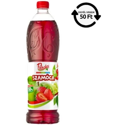 PÖLÖSKEI DRS! Gyümölcs Szörp 1L 50%-os SZAMÓCA