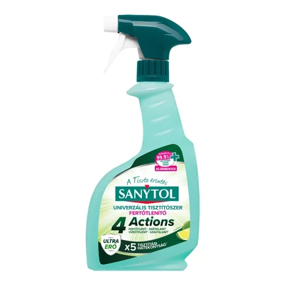 Sanytol 4ACTIONS Fertőtlenítő 500ml SZF. UNIVERZÁLIS