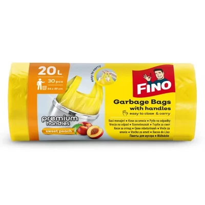 Fino Prémium Handles Szemeteszsák 20l 30db-os BARACK ILLAT