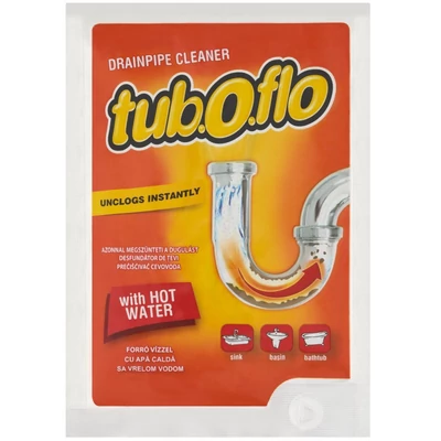 Tub-o-flo Lefolyótisztító 60g GRANULÁTUM HOT
