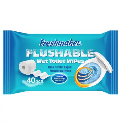 FRESHMAKER Nedves WC-papír 40lap 23x12cm
