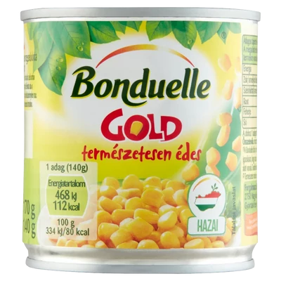 Bonduelle Csemegekukorica GOLD 170g DOBOZOS