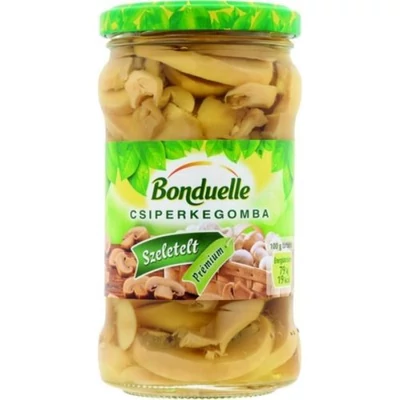 Bonduelle Gomba 280g ÜVEGES SZELETELT