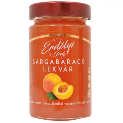 Erdélyi Ízek Lekvár 370g SÁRGABARACK 70% GYÜMÖLCS