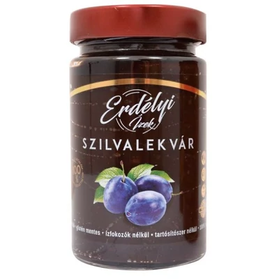 Erdélyi Ízek Lekvár 360g SZILVA 100% GYÜMÖLCS