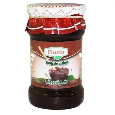 Florin Lekvár 375g MEGGY EXTRA 67% GYÜMÖLCS