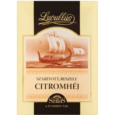 LUCULLUS Citromhéj 10g SZÁRÍTOTT, RESZELT