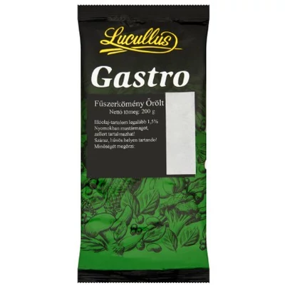 LUCULLUS GASTRO Fűszerkömény 200g ŐRÖLT