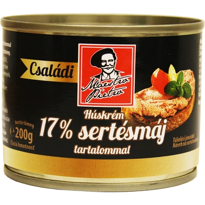 MAESTRO PIETRO Családi Májkrém 200g SERTÉS