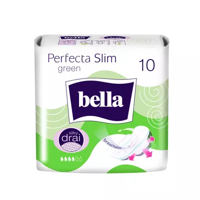 BELLA Perfecta Eü.betét 10b-os SLIM GREEN BE-013-RW10-292