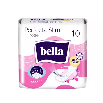 BELLA Perfecta Eü.betét 10db-os SLIM ROSE BE-013-RW10-291