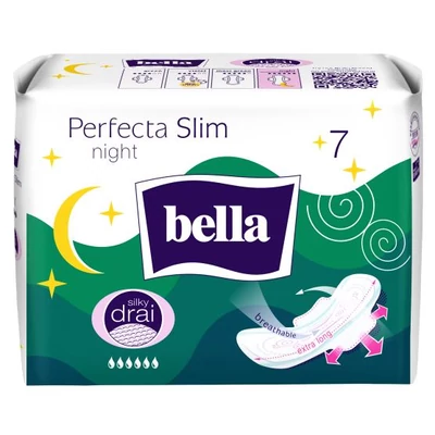 BELLA Perfecta Eü.betét 7db-os SLIM NIGHT BE-013-MW07-035