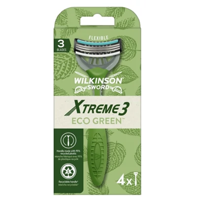 WILKINSON Xtreme3 Eco Green Borotva 4db ELDOBHATÓ (UWEB22) 5000