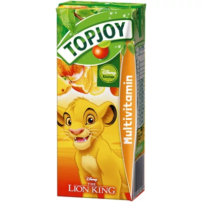 TOPJOY Üdítő 200ml 30% MULTIVITAMIN (Oroszlánkirály)