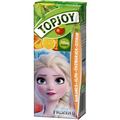 TOPJOY Üdítő 200ml 30% ŐSZIBARACK (Jégvarázs)