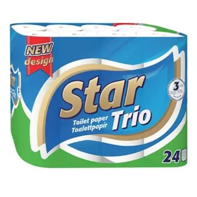 Star Trio E.ü papír 24tekercs 3réteg