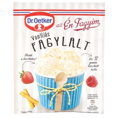 DR. OETKER Fagylaltpor 82g VANÍLIÁS