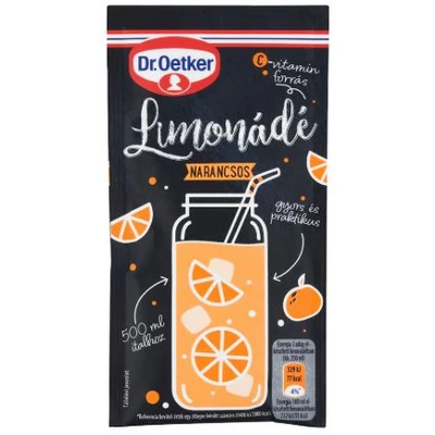 DR. OETKER Limonádé 40g NARANCSOS