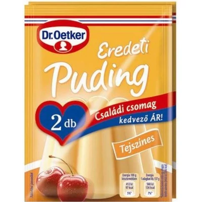 DR. OETKER Puding 2x40g TEJSZÍN