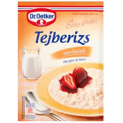 DR. OETKER Tejberizs 125g VANÍLIA