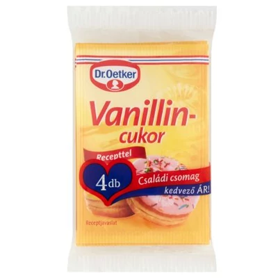 DR. OETKER Vanillin cukor 4x8g CSALÁDI CSOMAG