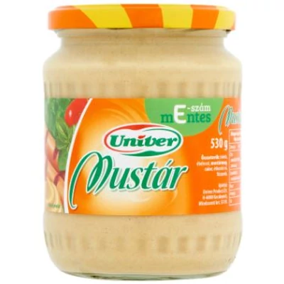 UNIVER Mustár 530g E-MENTES