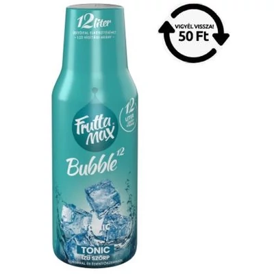 FRUTTAMAX DRS! Szörp 500ml BUBBLE12 TONIC
