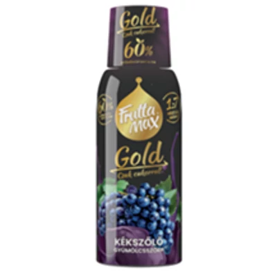 FRUTTAMAX GOLD DRS! Szörp 500ml KÉKSZŐLŐ
