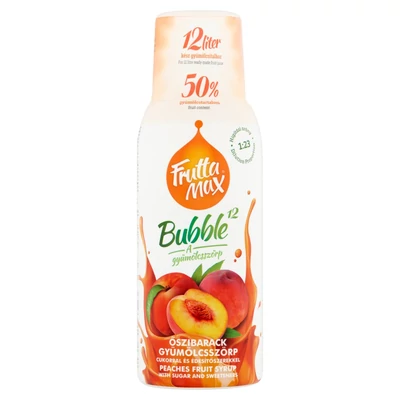 FRUTTAMAX DRS! Szörp 500ml BUBBLE12 ŐSZIBARACK