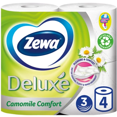 ZEWA Eü.papír 4tek. 3rétegű 150lap KAMILLA AQUA TUBE