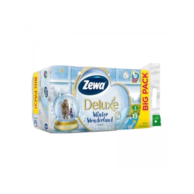 ZEWA Eü.papír 16tek. 3rétegű 150lap WINTER/TROPICAL LIMITED AQUA TUBE