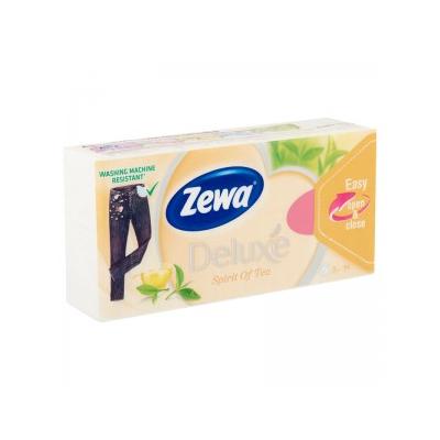 ZEWA Papírzsebkendő 3rétegű 90db SPIRIT OF TEA