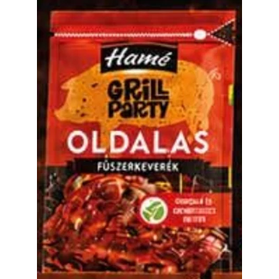 HAMÉ Grill Party Fűszerkeverék 23g SÜLT OLDALAS