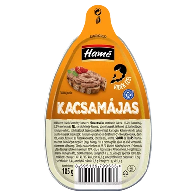 HAMÉ Kacsamájas 105g 