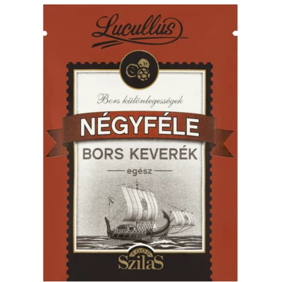 LUCULLUS Négyféle Bors 15g EGÉSZ